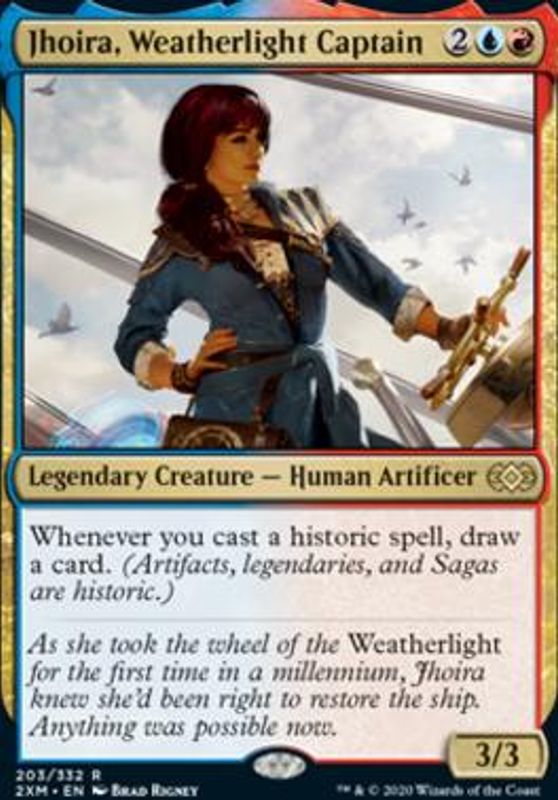 Jhoira, Weatherlight Captain (foil)