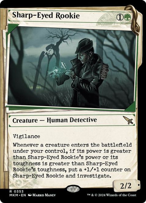 Hovedbilde Sharp-Eyed Rookie (Showcase)