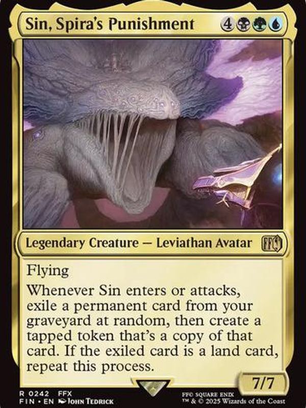 Sin, Spira's Punishment (Foil)