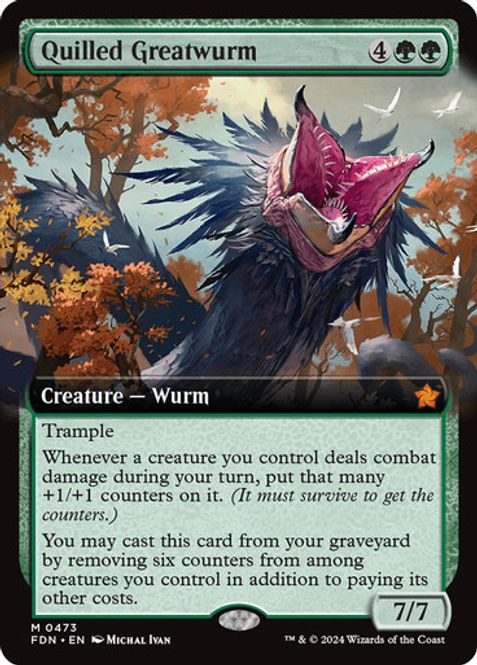 Hovedbilde Quilled Greatwurm (Extended ...