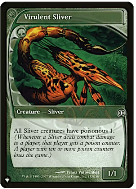 Virulent Sliver (Future Sight)