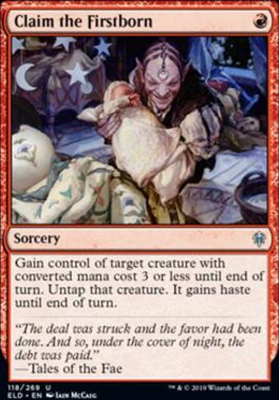 Claim the Firstborn (foil)