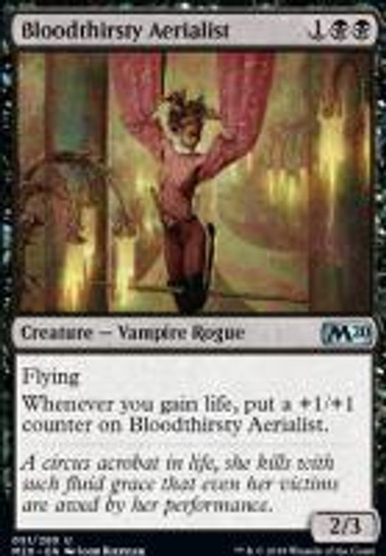 Bloodthirsty Aerialist