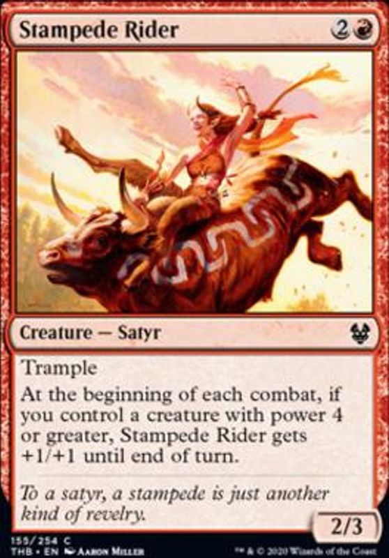 Stampede Rider (foil)