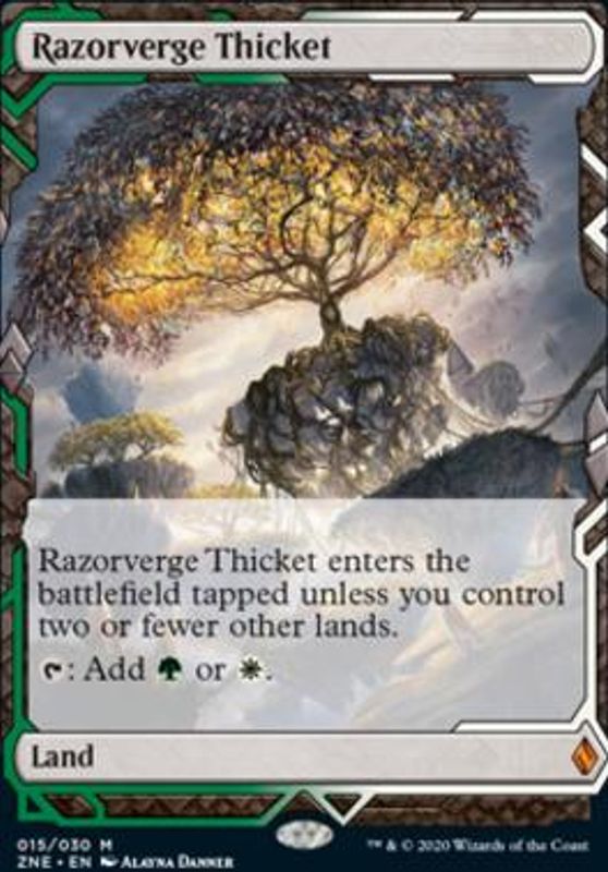 Razorverge Thicket (foil)