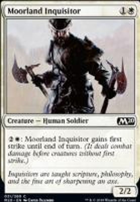 Moorland Inquisitor (foil)