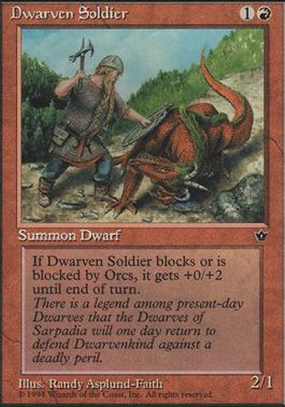 Dwarven Soldier (Asplund-Faith)