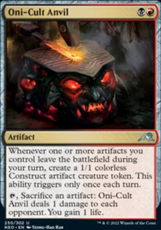 Oni-Cult Anvil (foil)