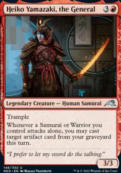 Hovedbilde Heiko Yamazaki, the General