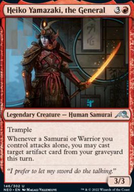 Heiko Yamazaki, the General (foil)