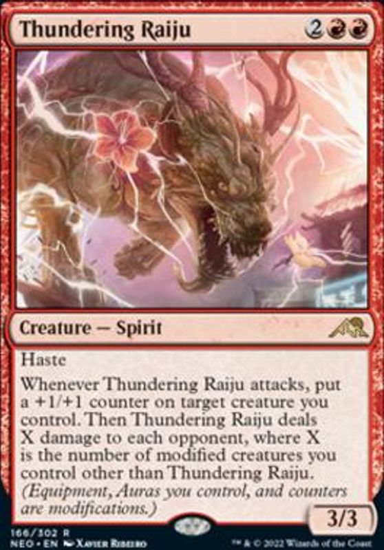 Thundering Raiju (foil)