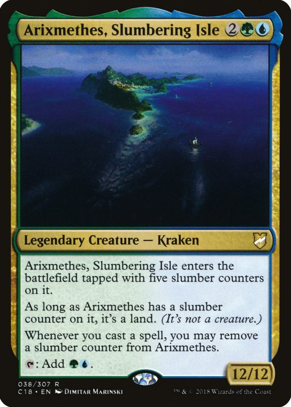 Arixmethes, Slumbering Isle