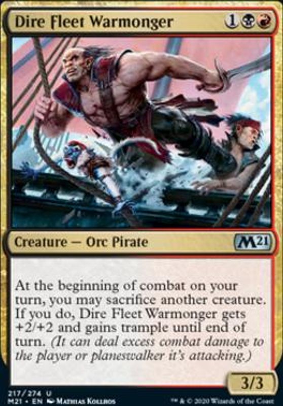 Dire Fleet Warmonger