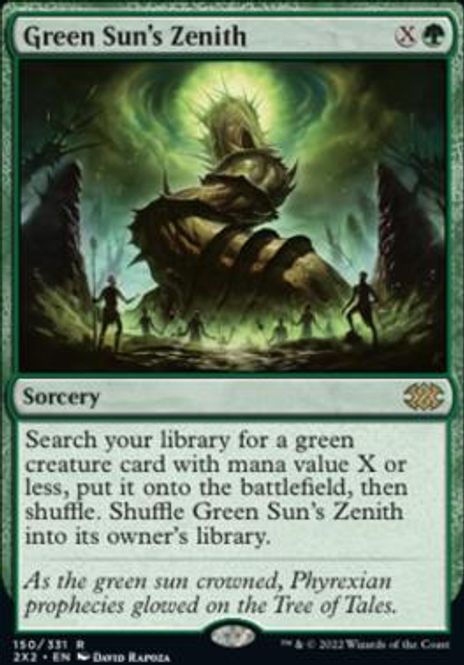 Hovedbilde Green Sun's Zenith (foil)