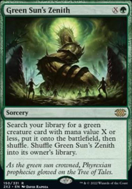 Green Sun's Zenith (foil)