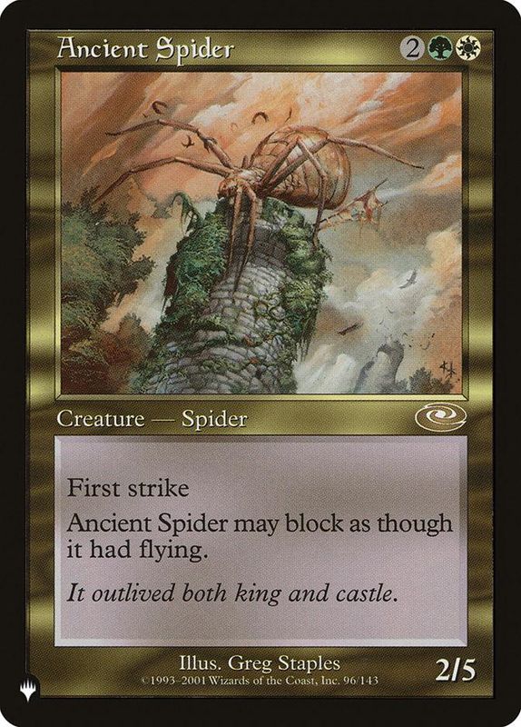 Ancient Spider (Planeshifted)