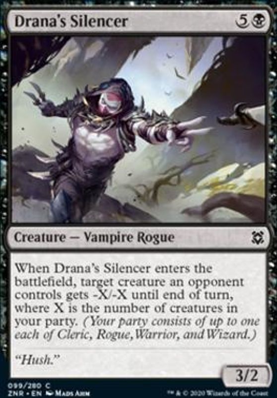 Drana's Silencer (foil)