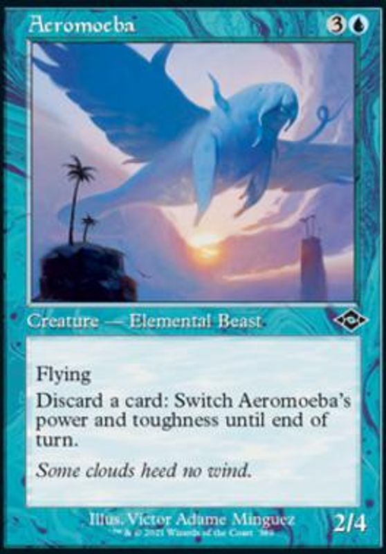 Aeromoeba (Retro Frame) (foil)