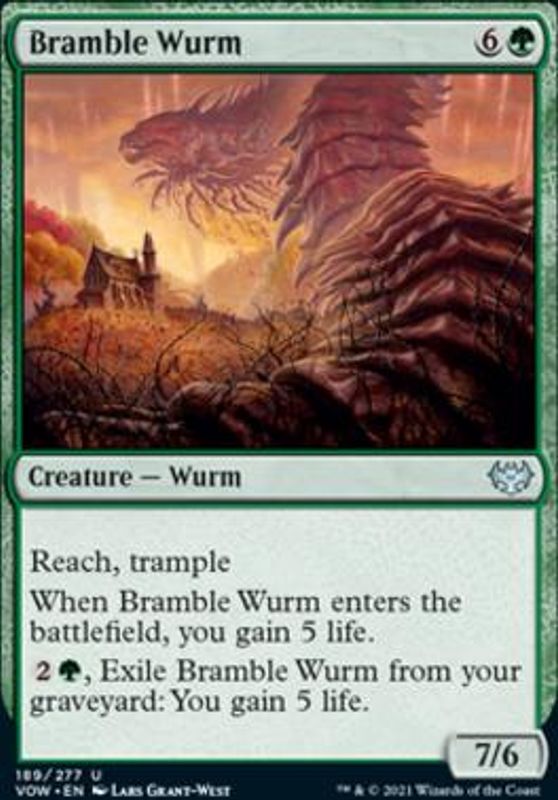 Bramble Wurm (foil)