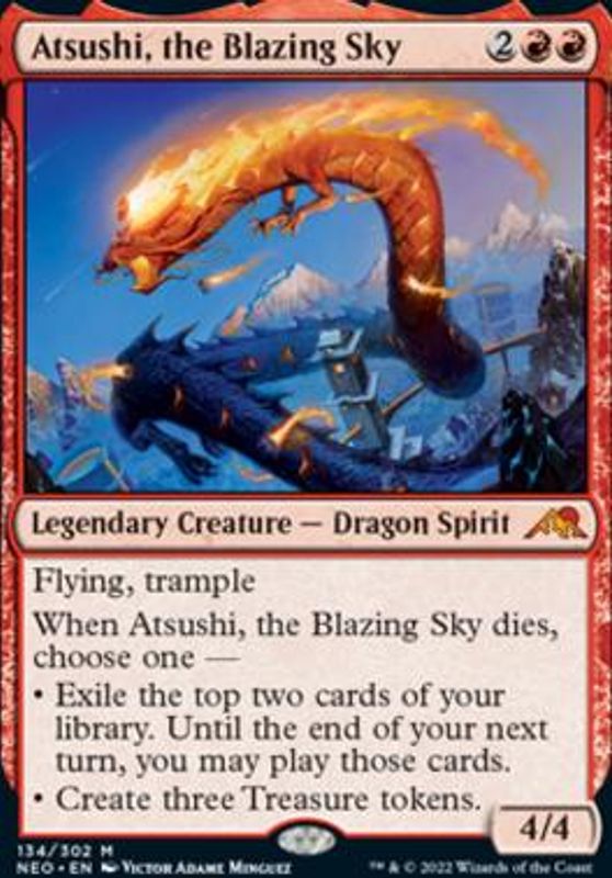 Atsushi, the Blazing Sky (foil)
