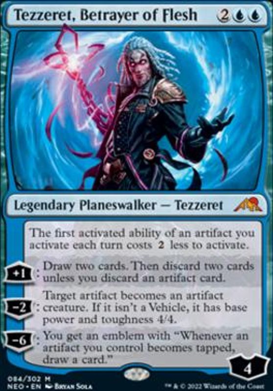 Tezzeret, Betrayer of Flesh
