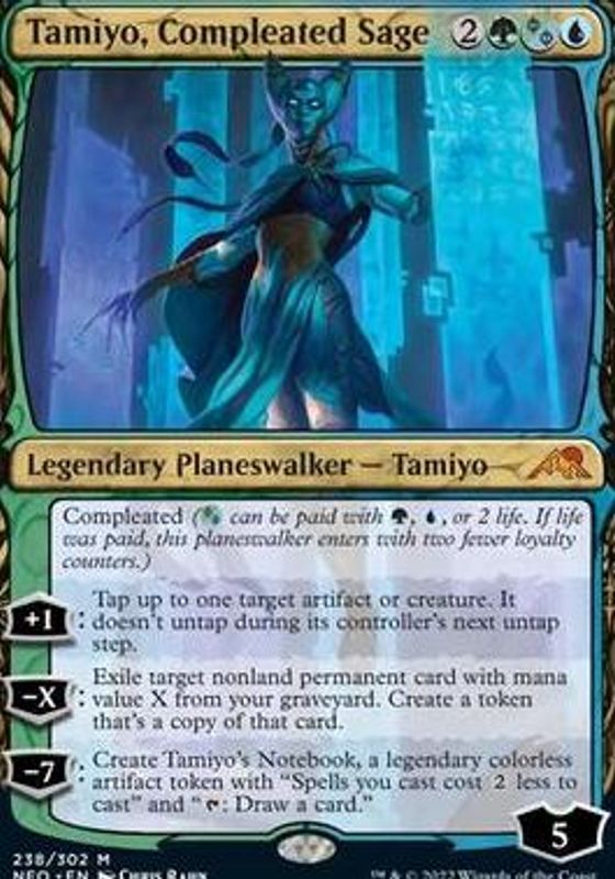 Tamiyo, Compleated Sage (foil)