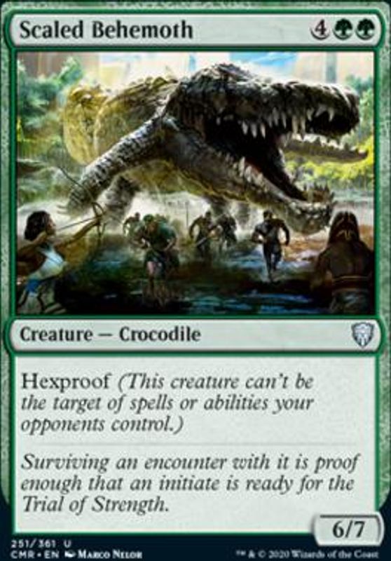Scaled Behemoth (foil)