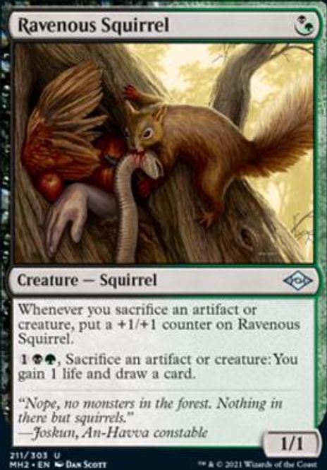 Hovedbilde Ravenous Squirrel (foil)