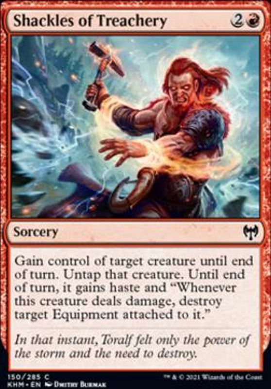 Shackles of Treachery (foil)