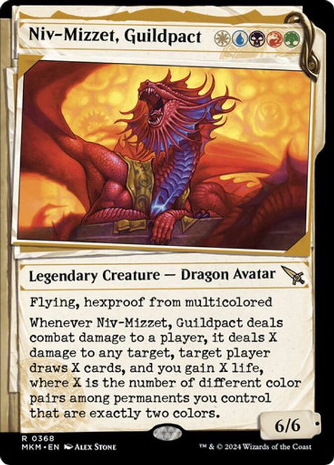 Hovedbilde Niv-Mizzet, Guildpact (#368) ...