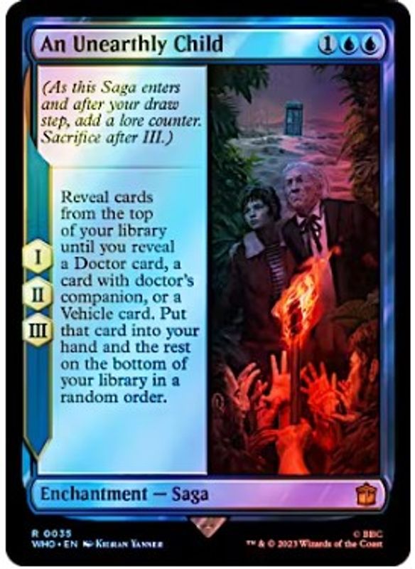 An Unearthly Child (0035 - Foil)