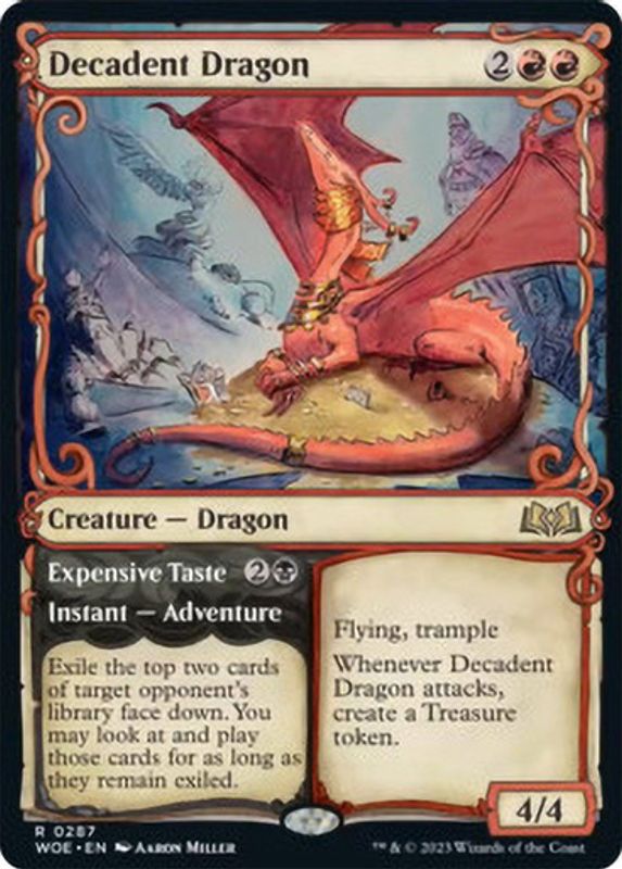 Decadent Dragon (Showcase) (Foil)