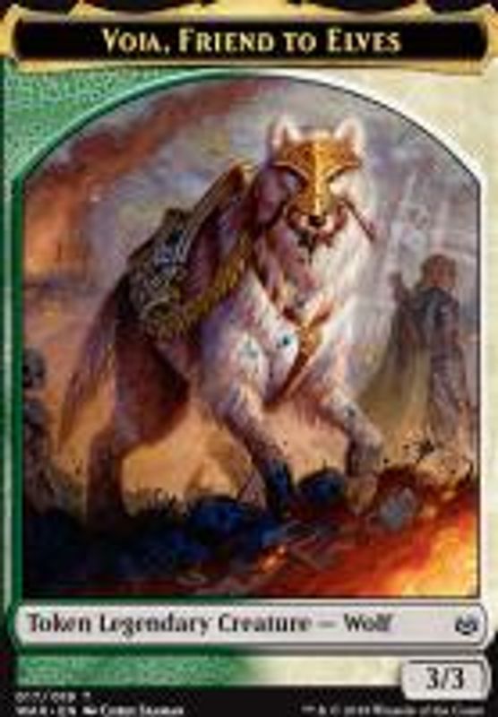 Voja, Friend to Elves Token