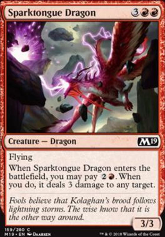 Sparktongue Dragon