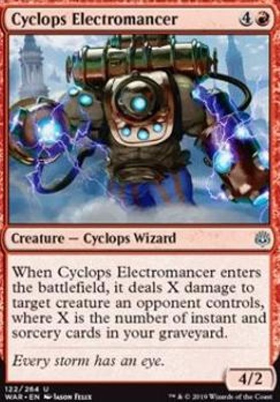 Cyclops Electromancer (foil)