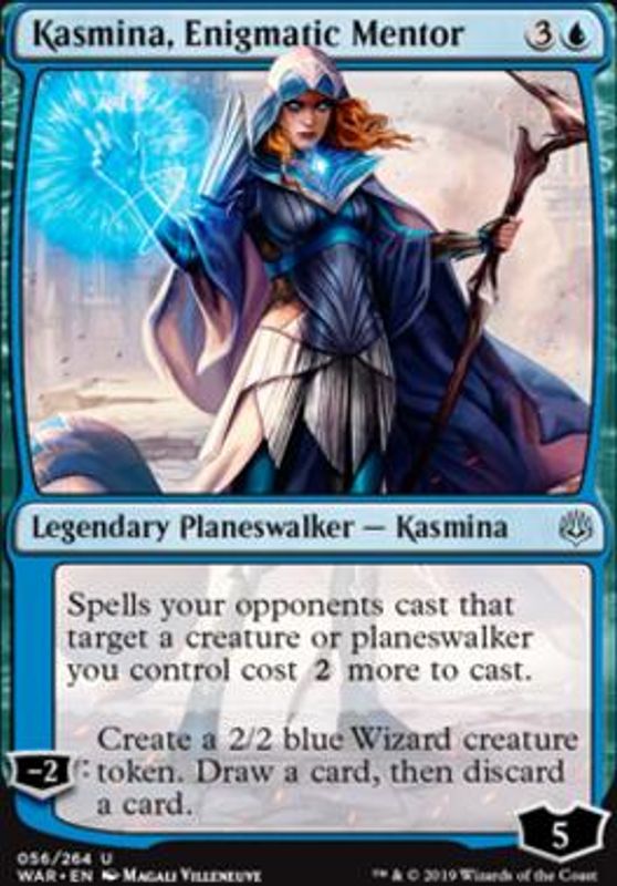 Kasmina, Enigmatic Mentor (foil)