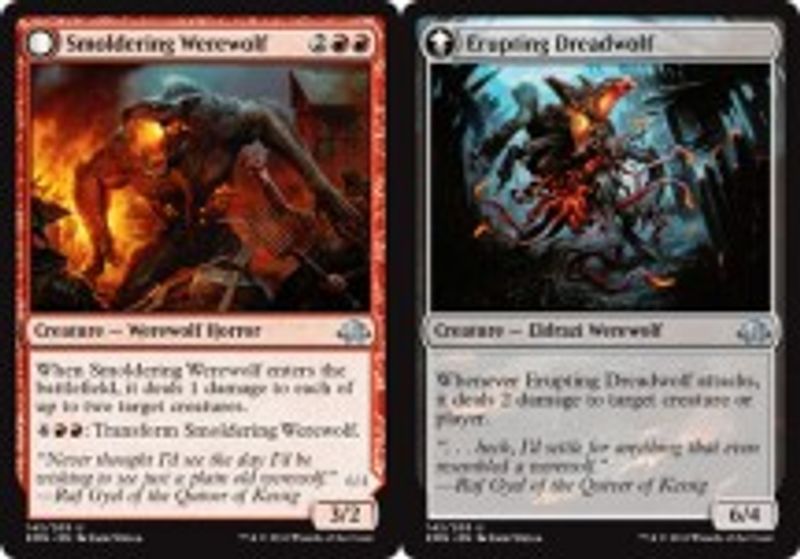 Smoldering Werewolf