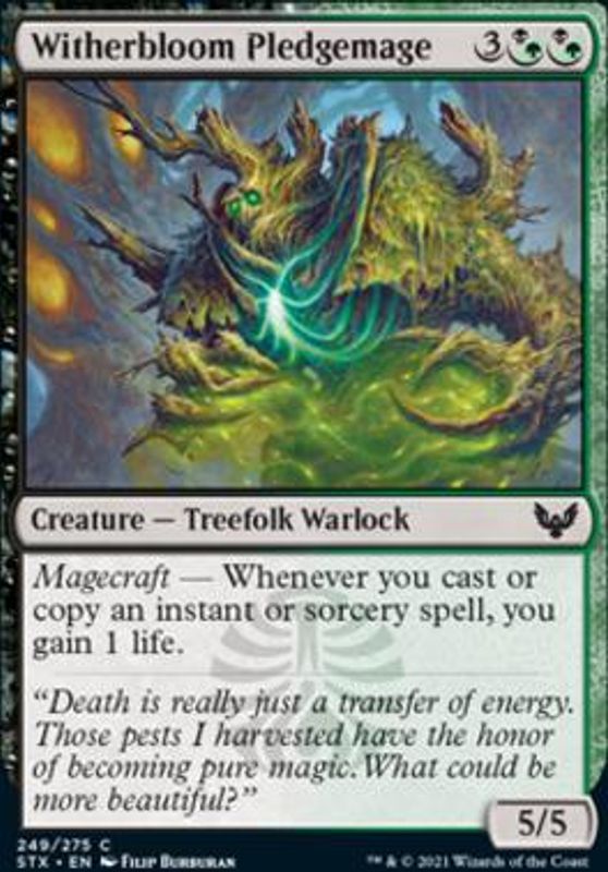Witherbloom Pledgemage