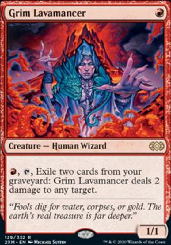 Grim Lavamancer (foil)