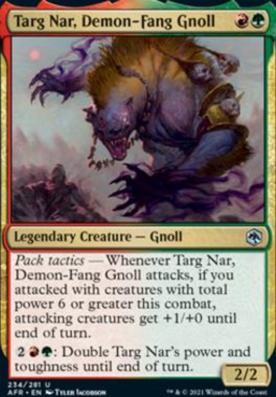 Targ Nar, Demon-Fang Gnoll