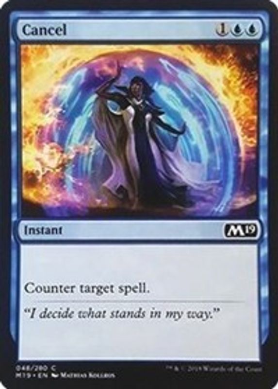 Cancel