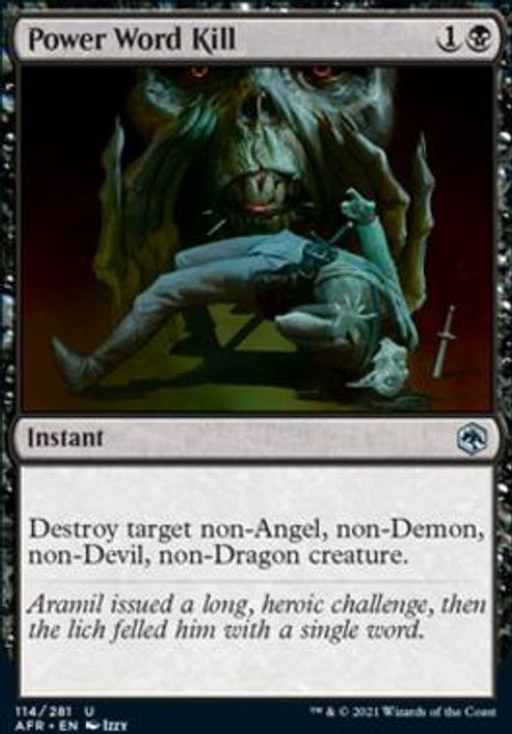 Hovedbilde Power Word Kill (foil)