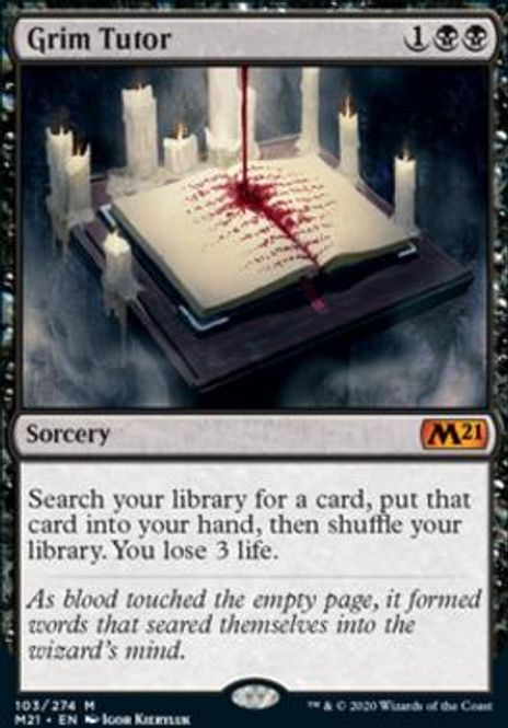 Hovedbilde Grim Tutor (foil)