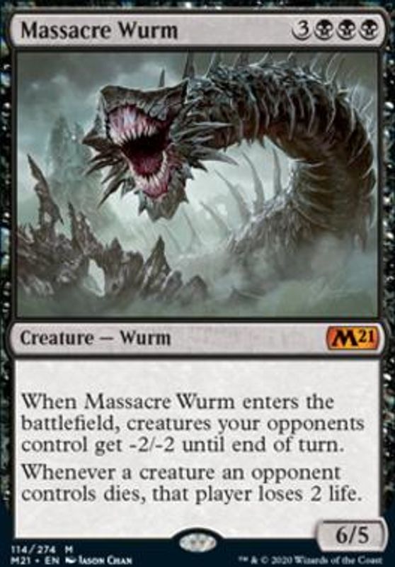 Massacre Wurm (foil)