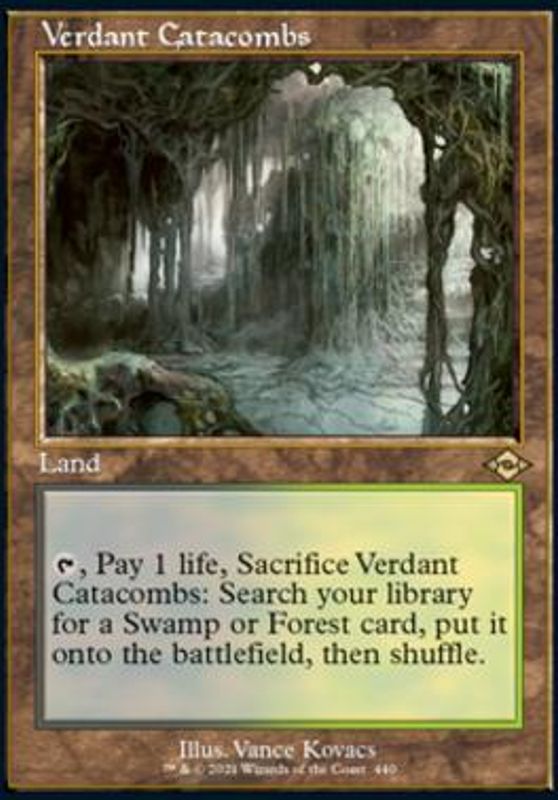 Verdant Catacombs (Retro Frame) (foil)