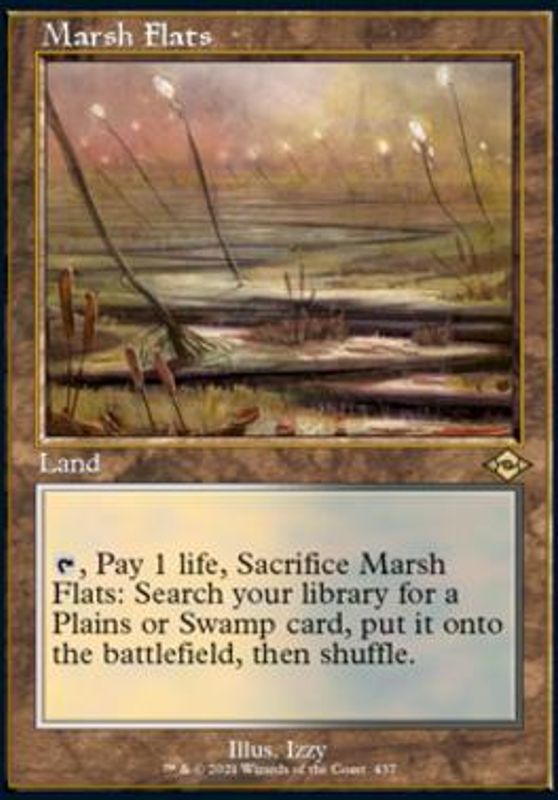 Marsh Flats (Retro Frame) (foil)