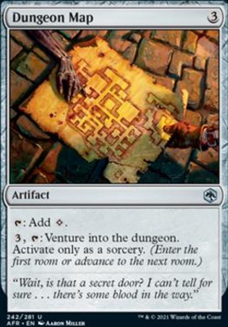 Hovedbilde Dungeon Map (foil)