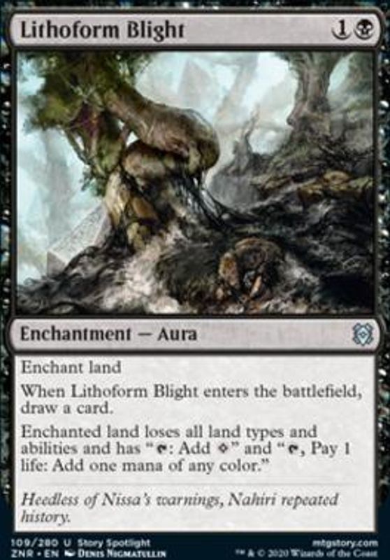 Lithoform Blight