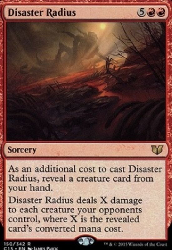 Disaster Radius