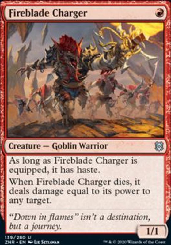 Fireblade Charger (foil)